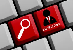 Recruiting on keyboard button